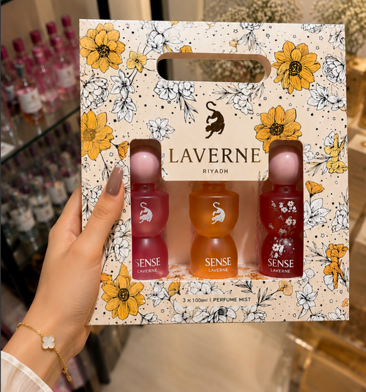 Laverne Luxury Perfume Mist Gift Set (3 pcs × 100ml)